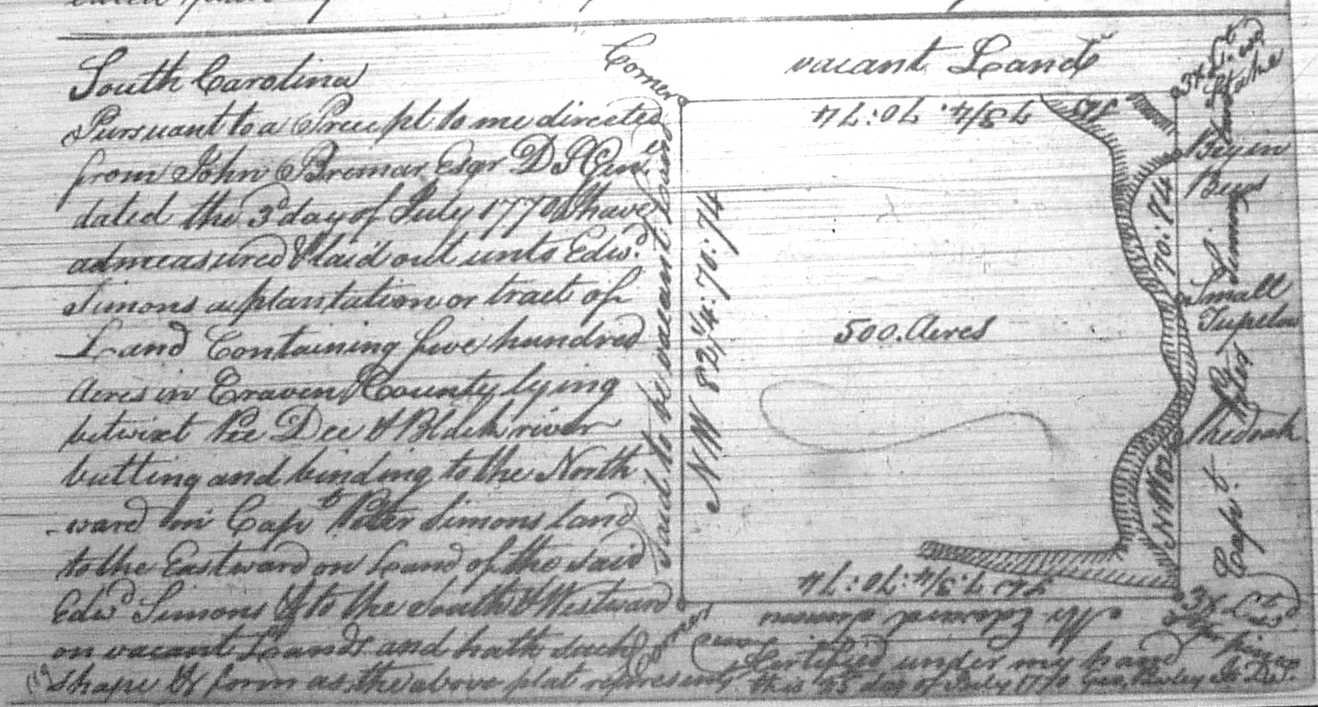 South Carolina Land Grants and Plats
