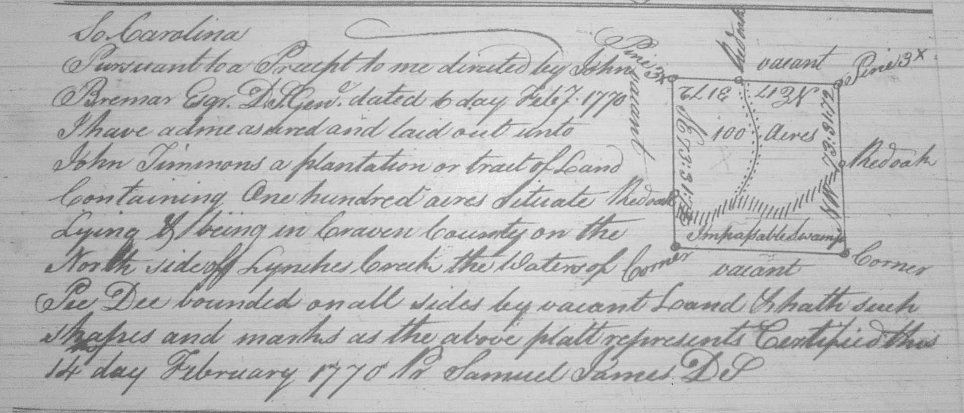 South Carolina Land Grants and Plats